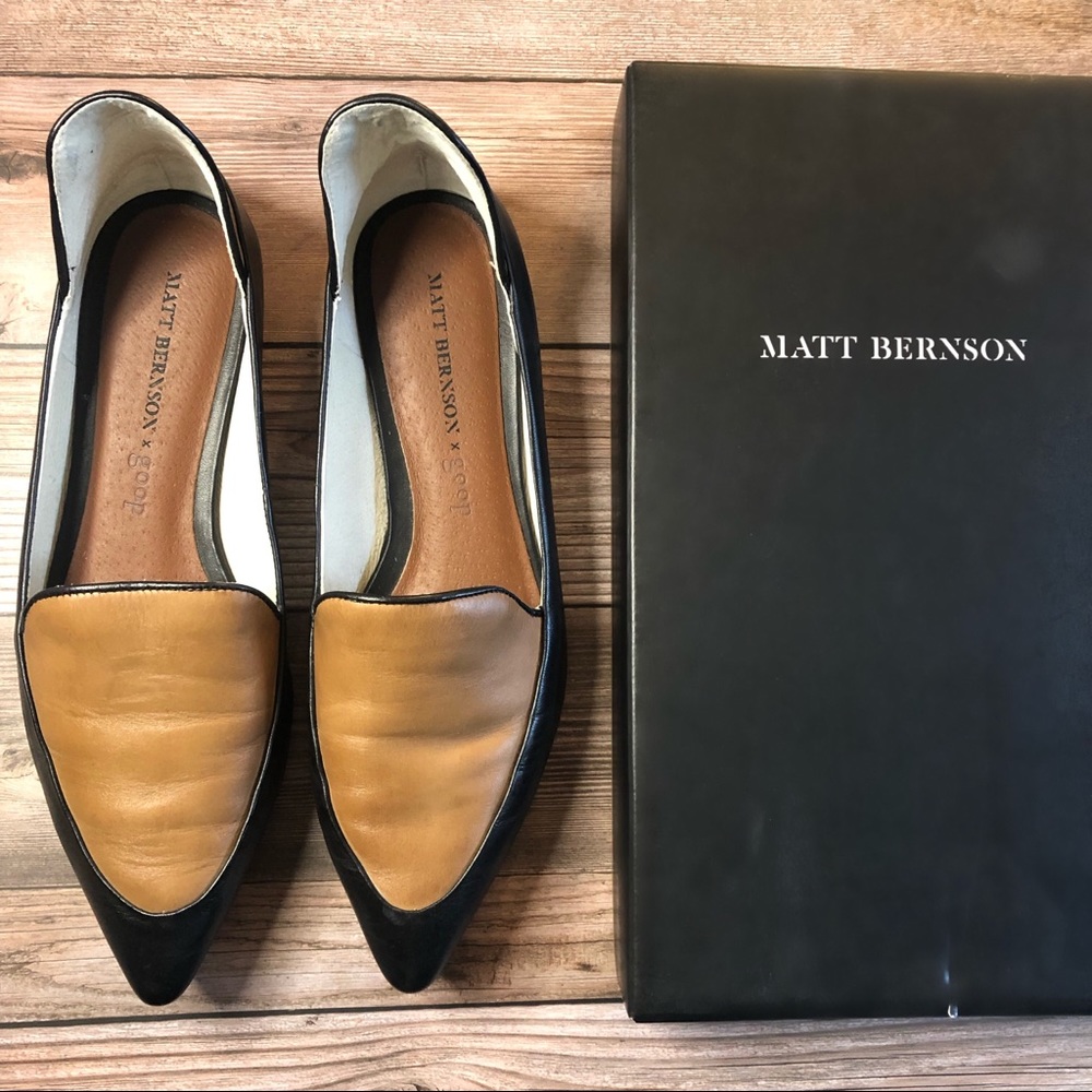 Matt Bernson goop Verona Pointed Toe Smoking Shoe